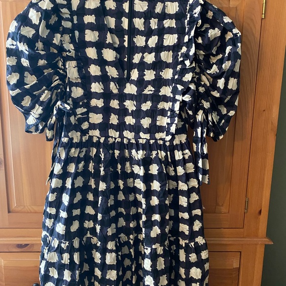 TOTAL STEAL! Sea New York Ginger Gingham Dress GORGEOUS - Picture 6 of 12